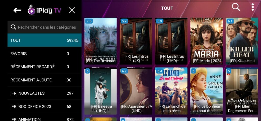 iPlay IPTV Premium Films